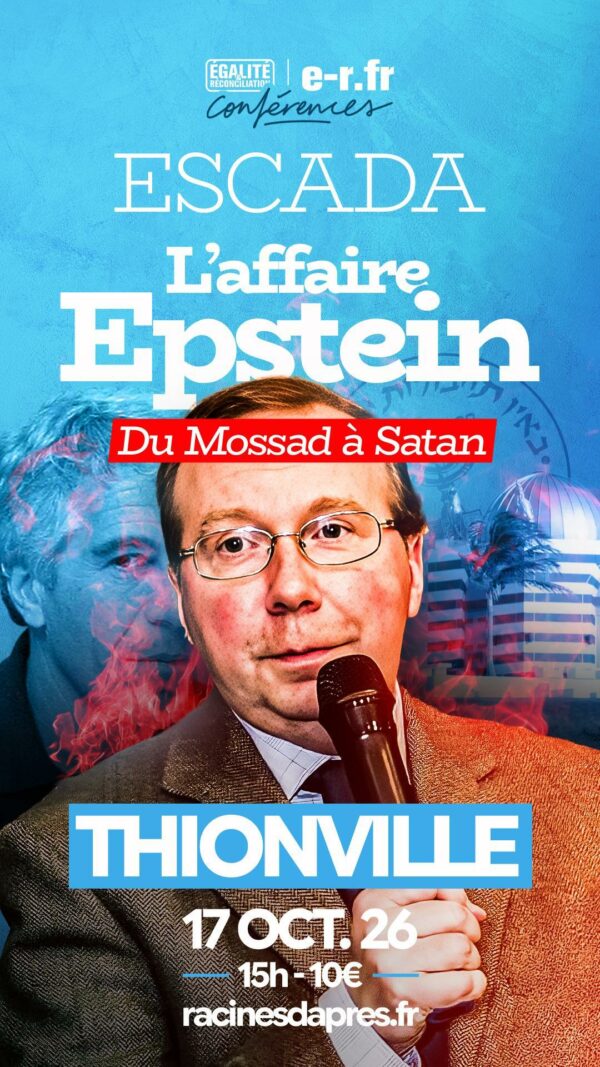 Alain ESCADA - Conférence « Du Mossad à Satan. »